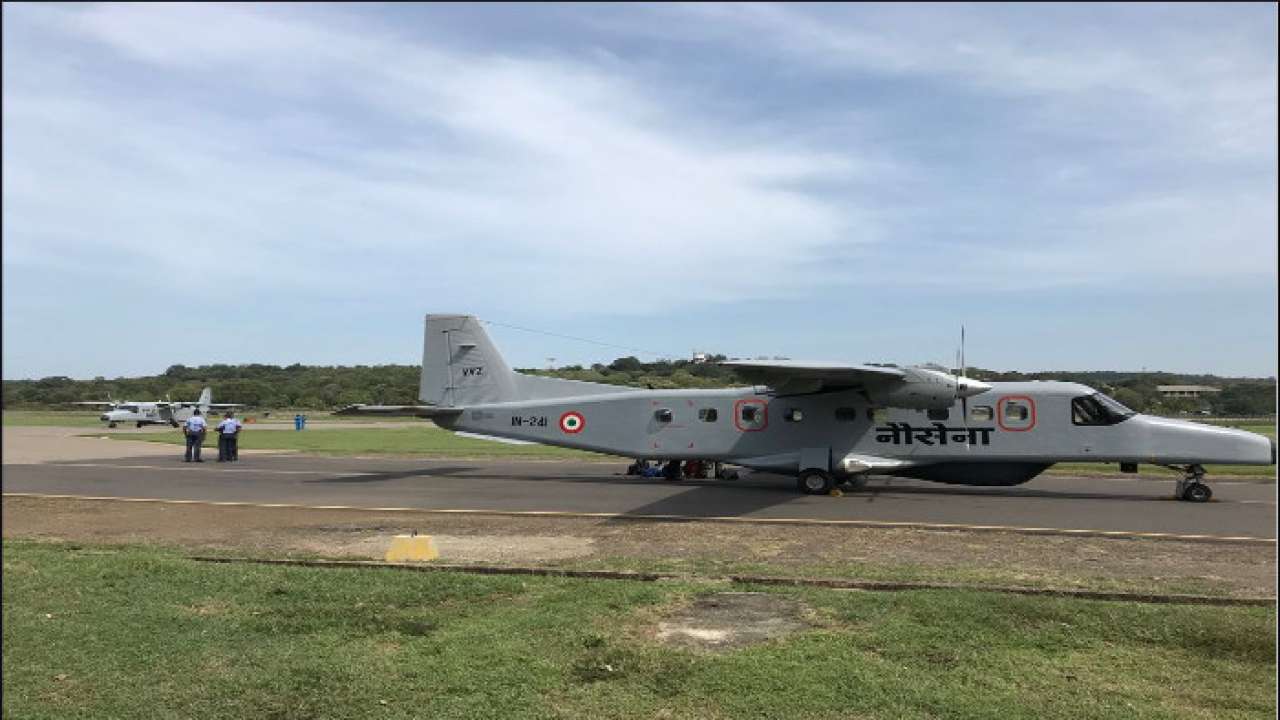 Indian Navy's Dornier aircraft at Trincomalee to participate in SLINEX 2018