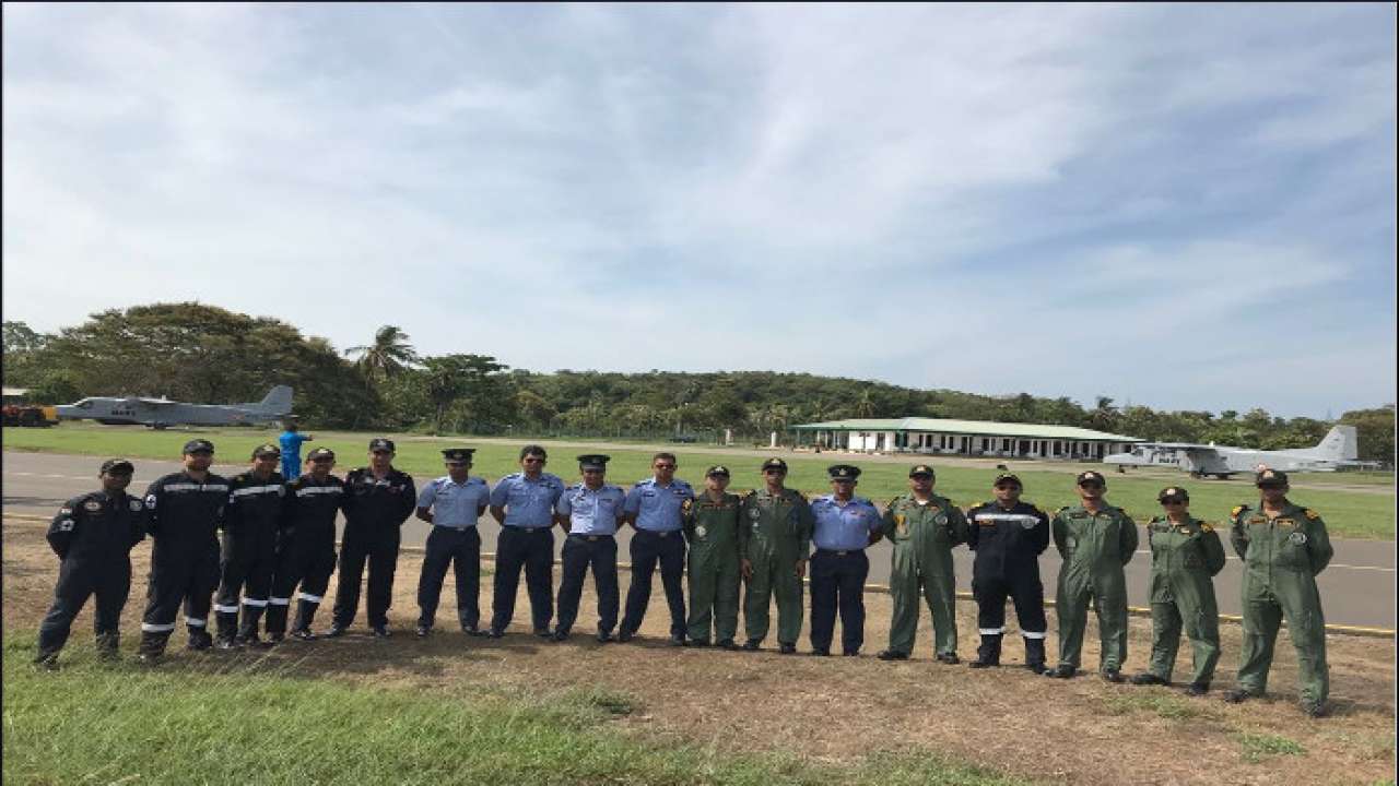 Aircrew of Indian Navy's Dornier aircraft to participate in SLINEX 2018