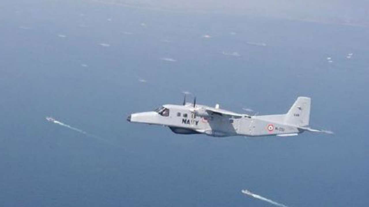 Indian Navy's Dornier Aircraft at SLINEX-2018