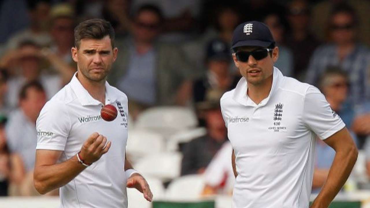 Watch: James Anderson 'insults' Alastair Cook in cheeky 'off-camera' tribute