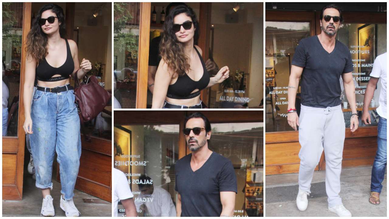 Arjun Rampal spotted with rumoured girlfriend
