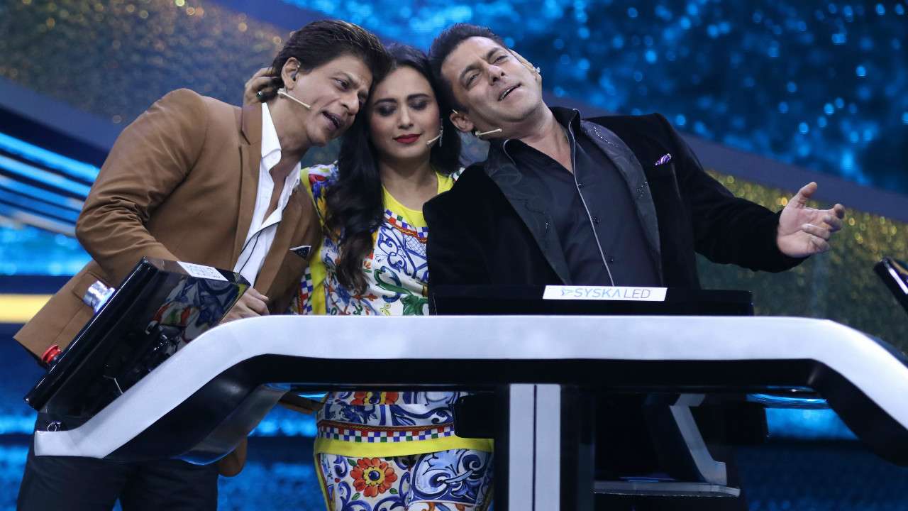 Shah Rukh and Rani play Dus Ka Dum with Salman