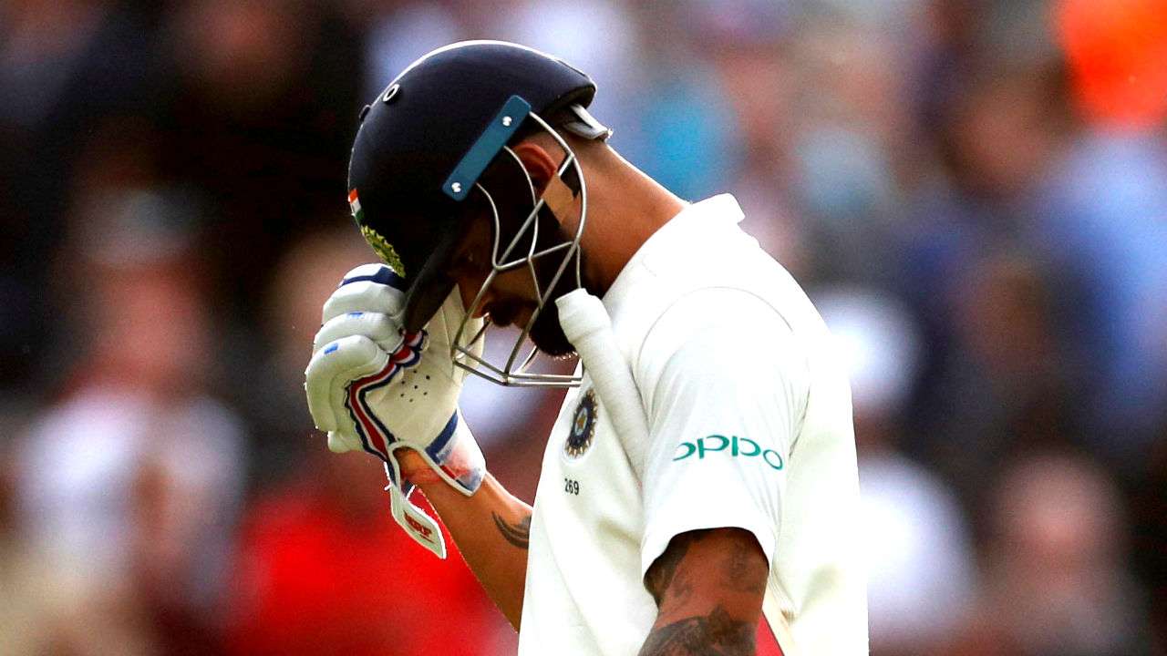 Virat Kohli misses half century