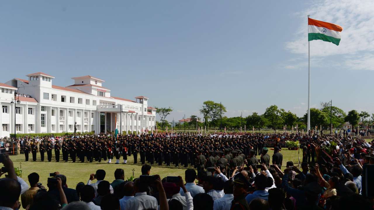 The oath taking ceremony