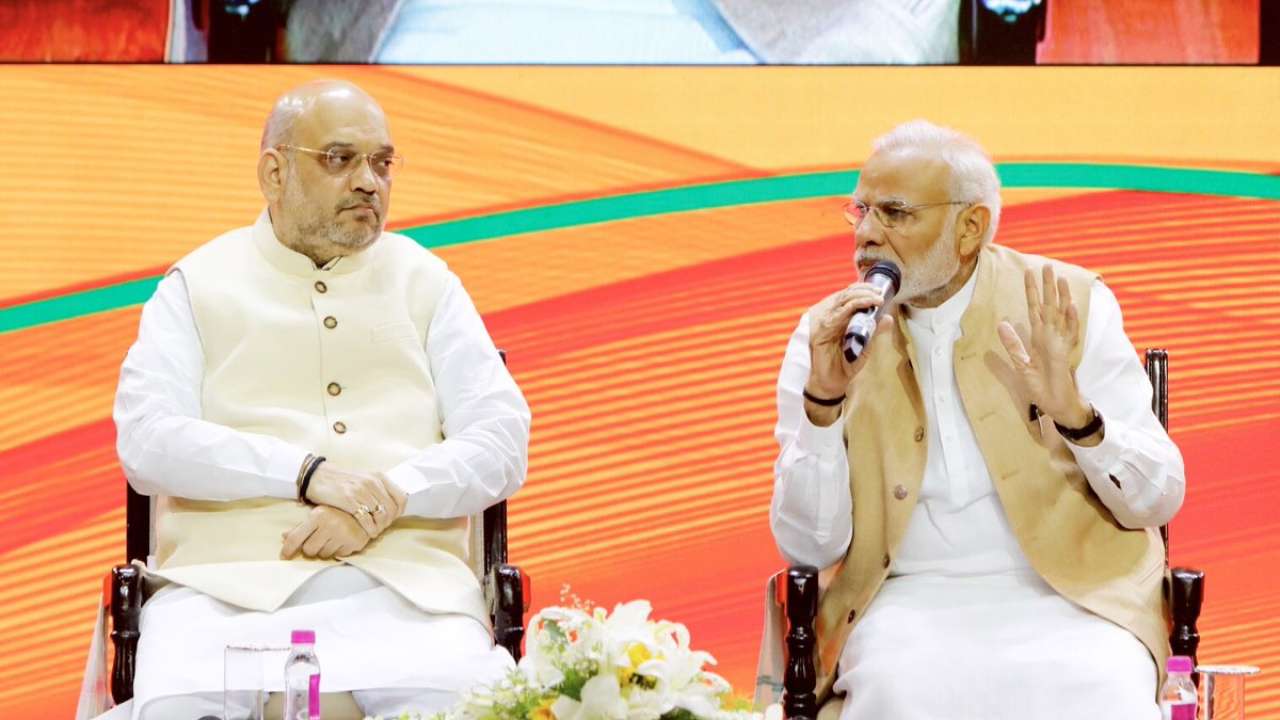 PM Modi launches new slogan, 'Ajay Bharat, Atal BJP'