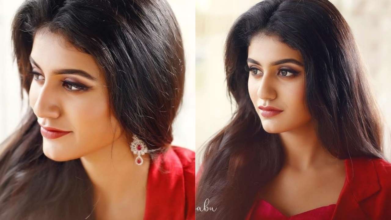 Noorin Shereef Nude Photos - Pics: Priya Prakash Varrier's latest photoshoot in red would make you fall  in love with her all over again