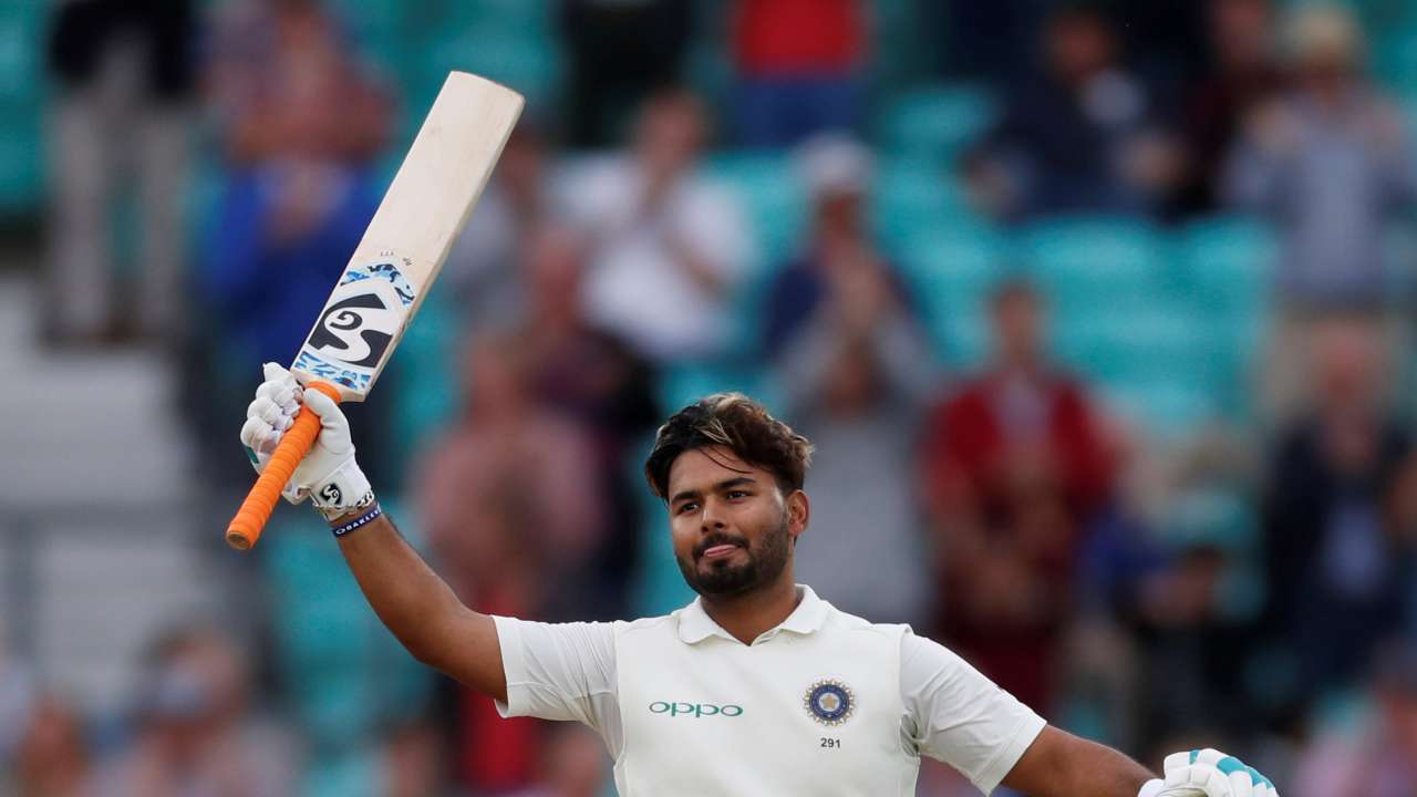 Rishabh Pant scores century