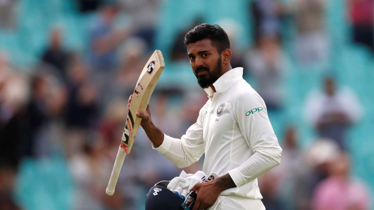 KL Rahul falls to Rashid