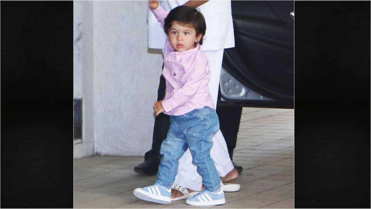 Why so startled baby Taimur?