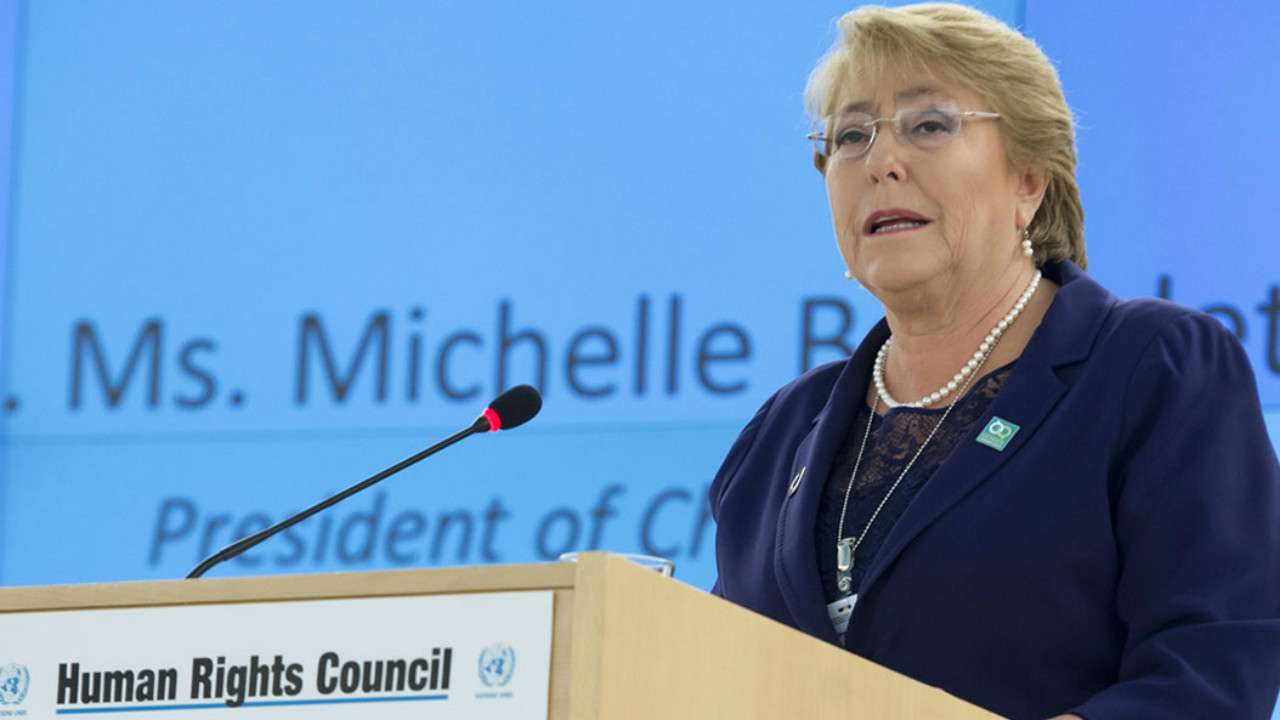 India and UN Human Rights chief Michelle Bachelet on Friday clashed over the ongoing farmers' protests against farm laws. 