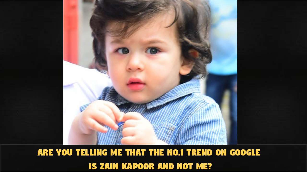 Sorry Taimur, but it's true
