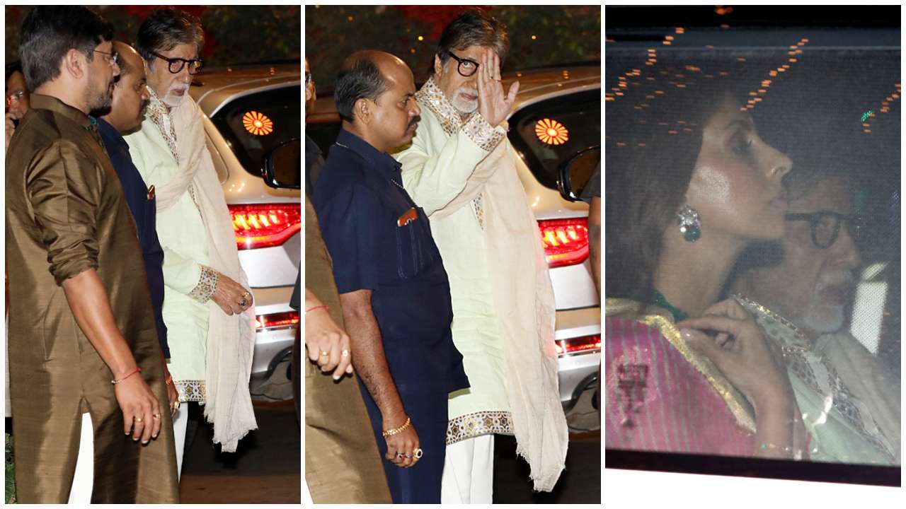 Amitabh Bachchan with daughter Shweta Bachchan Nanda