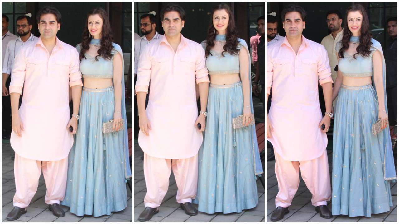 Arbaaz Khan with rumoured girlfriend