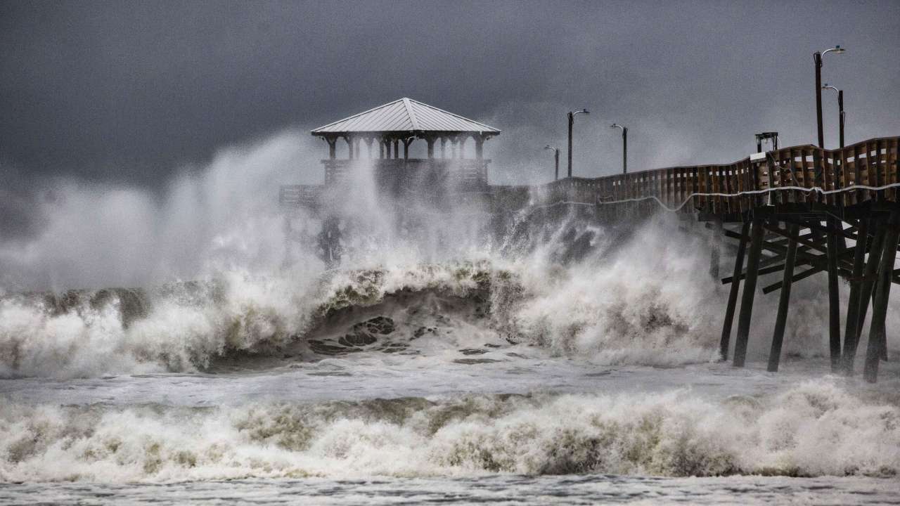 Giant storm threatens catastrophic flooding in Carolinas
