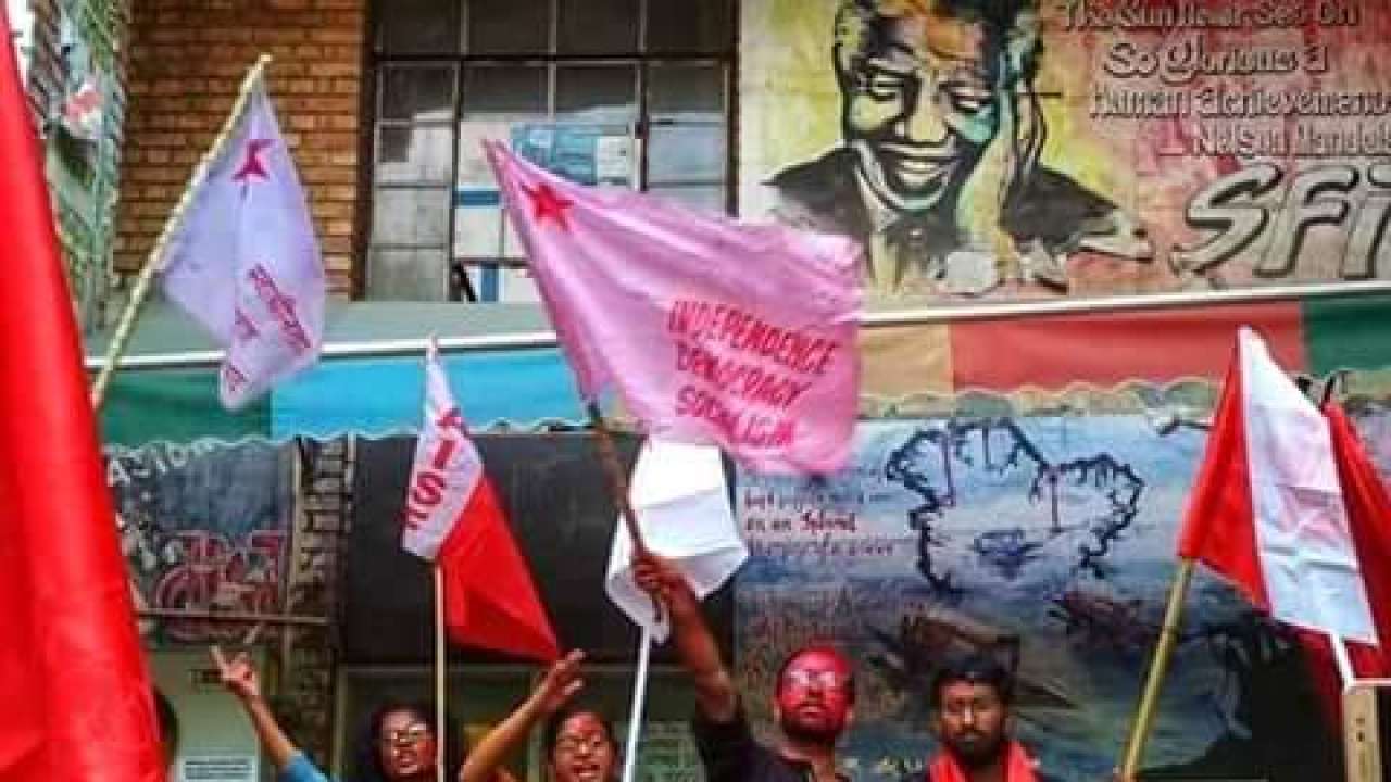 AISA, SFI, AISF, DSF won all four central panel posts