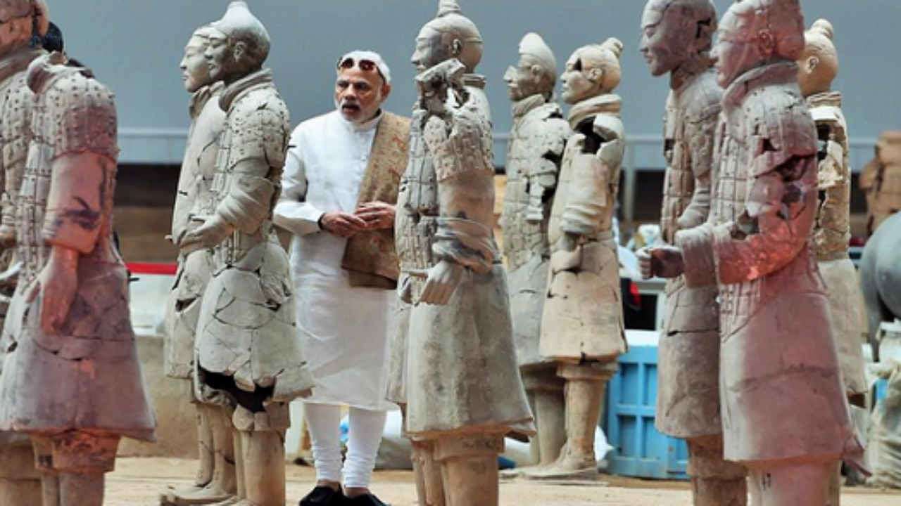 Modi Dressing In Pics: PM Narendra Modi and the art of power dressing