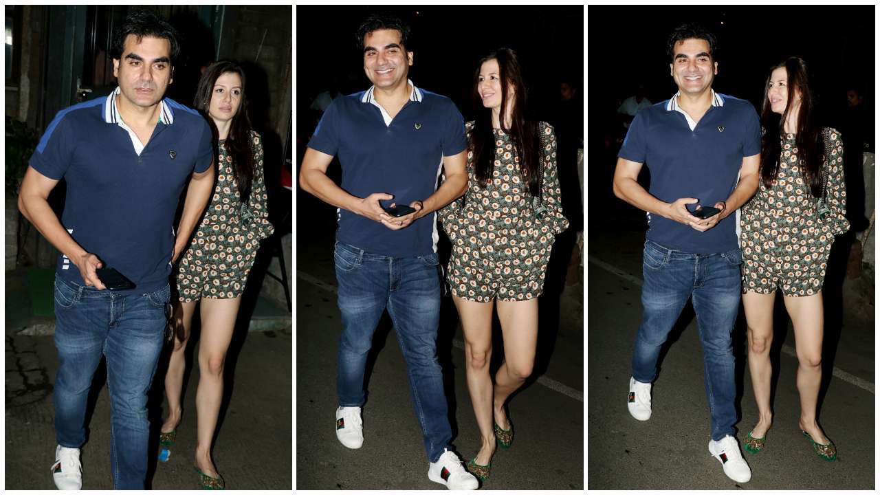 Arbaaz Khan with girlfriend Georgia Andriani