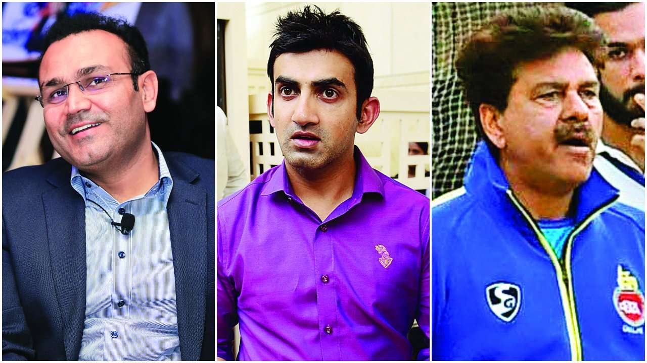 Ddca Gautam Gambhir Virender Sehwag Spar Over Manoj Prabhakar S Name ddca gautam gambhir virender sehwag