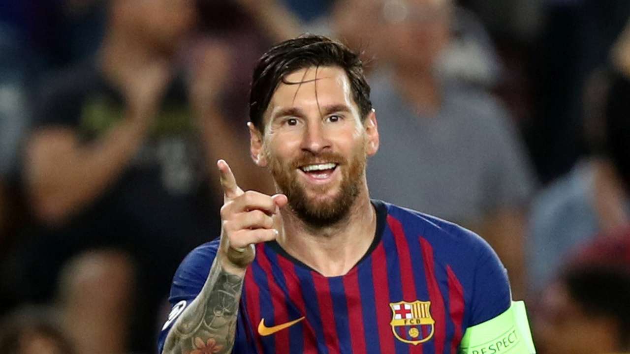 Image result for Lionel Messi hat-trick fires Barcelona to victory vs PSV