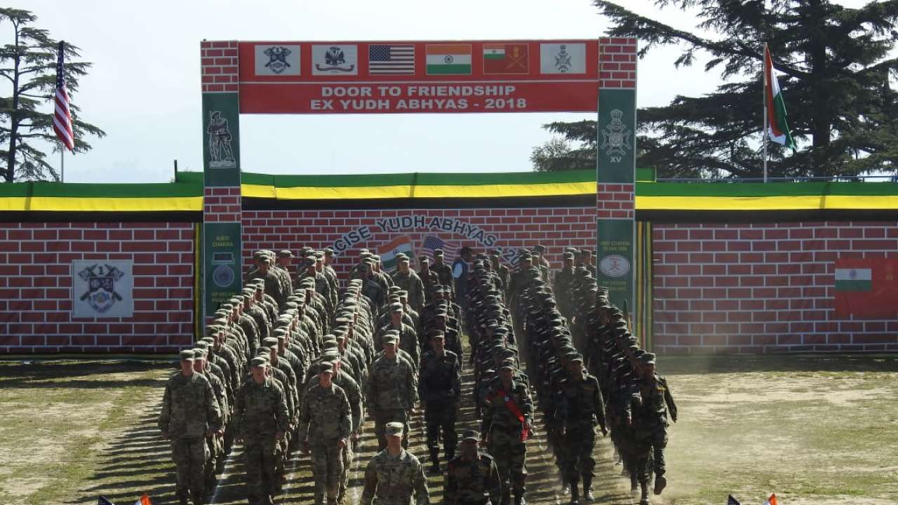Yudh Abhyas 2018 These pictures of Indian and US Army's joint exercise