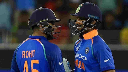 Rohit and Dhawan give India a flying start