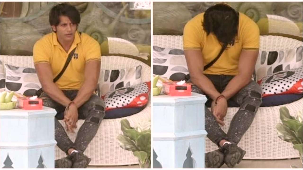 Karanvir Bohra caught sleeping during the day