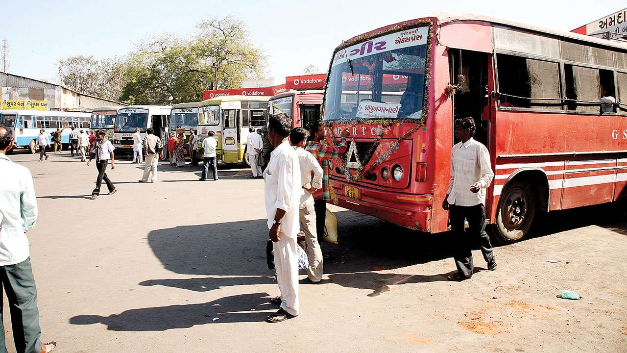 gujarat government yet to pay its travel dues to gsrtc gujarat government yet to pay its