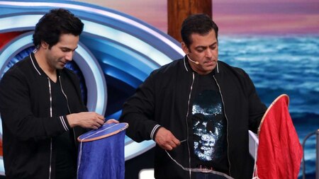 Varun challenge Salman Khan for #SuiDhaagaChallenge