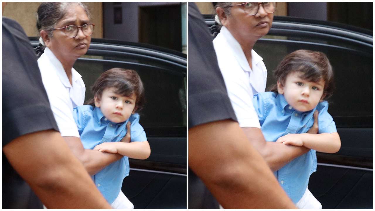 Taimur is back home