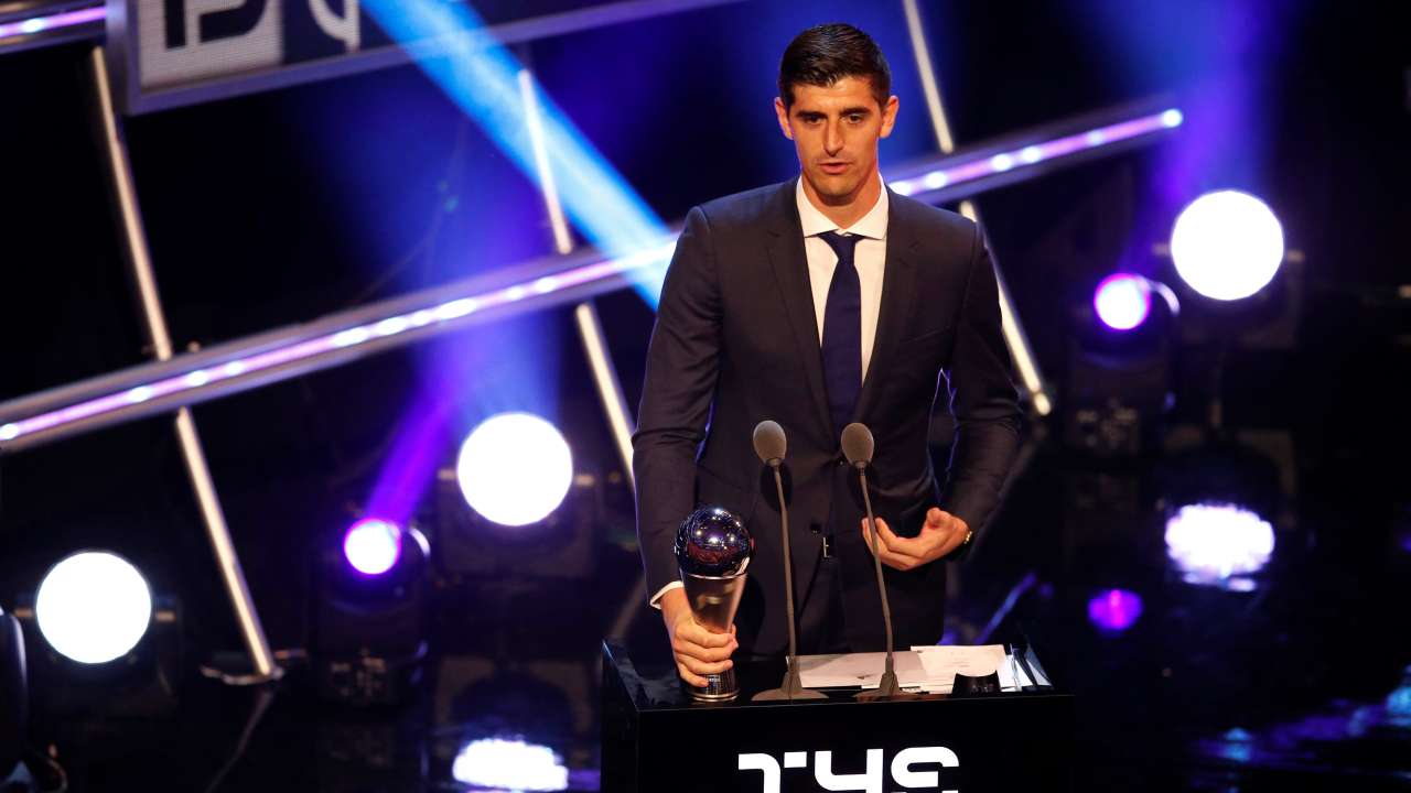 Thibaut Courtois wins Best Goalkeeper