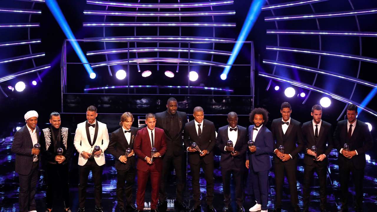 Messi and Dani Alves in World XI
