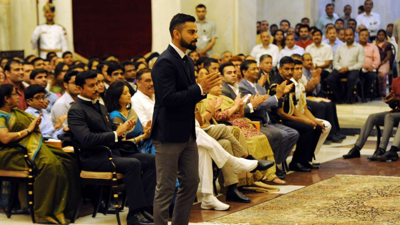 Proud moment for Captain Virat Kohli