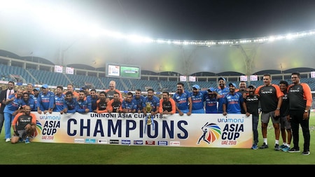 India win 7th Asia Cup