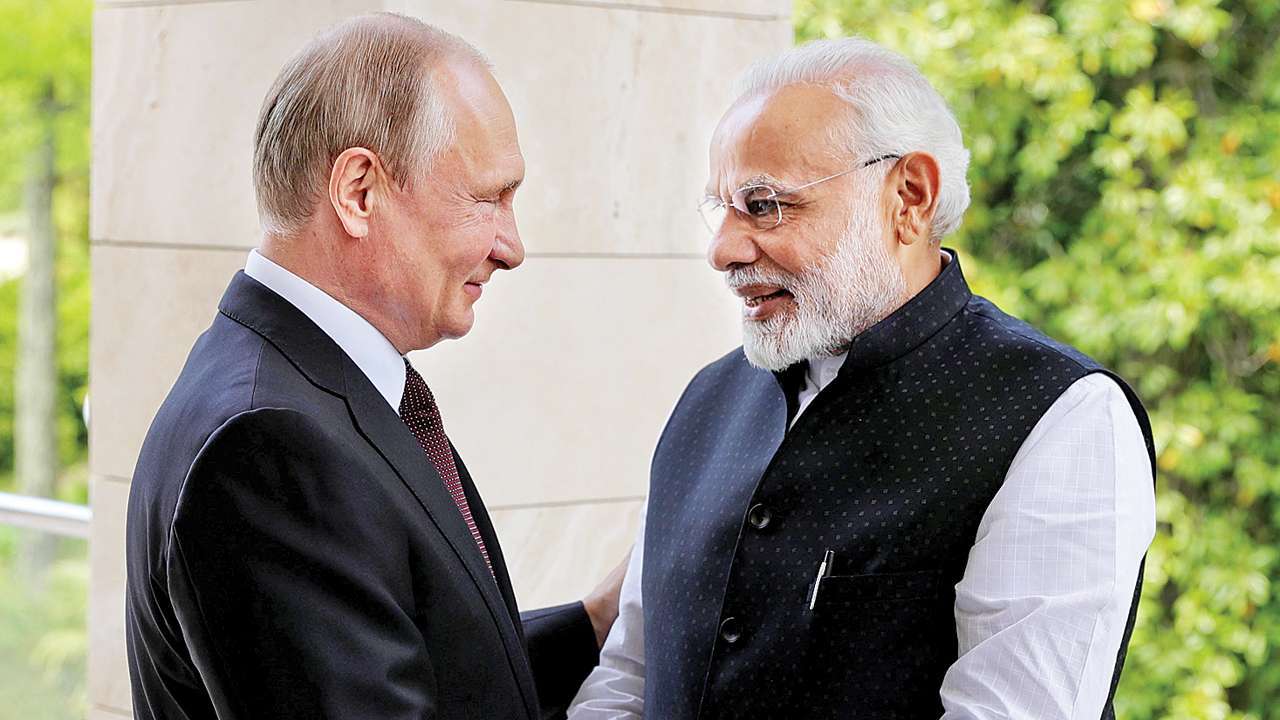 Image result for putin & Trump india visit