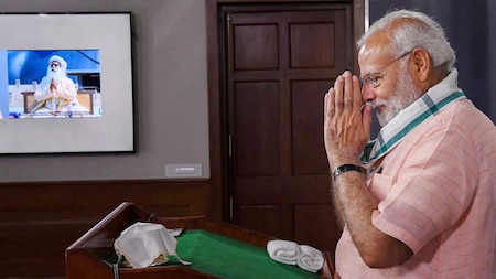 PM Modi interacts with people from across the country, via video conference