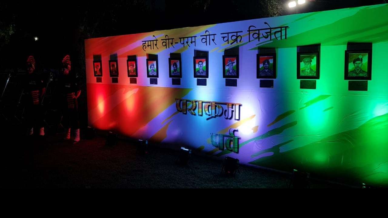 Parakram Parv exhibition at India Gate