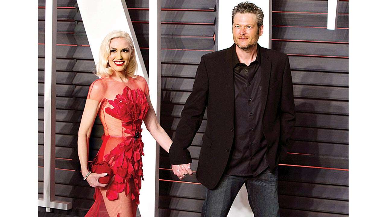Gwen Stefani and Blake Shelton
