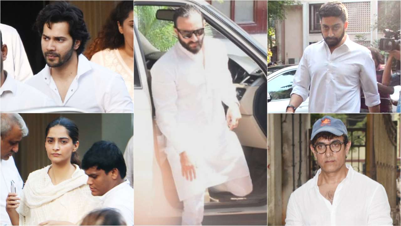 Varun Dhawan, Abhishek Bachchan, Sonam Kapoor, Saif Ali Khan, Aamir Khan