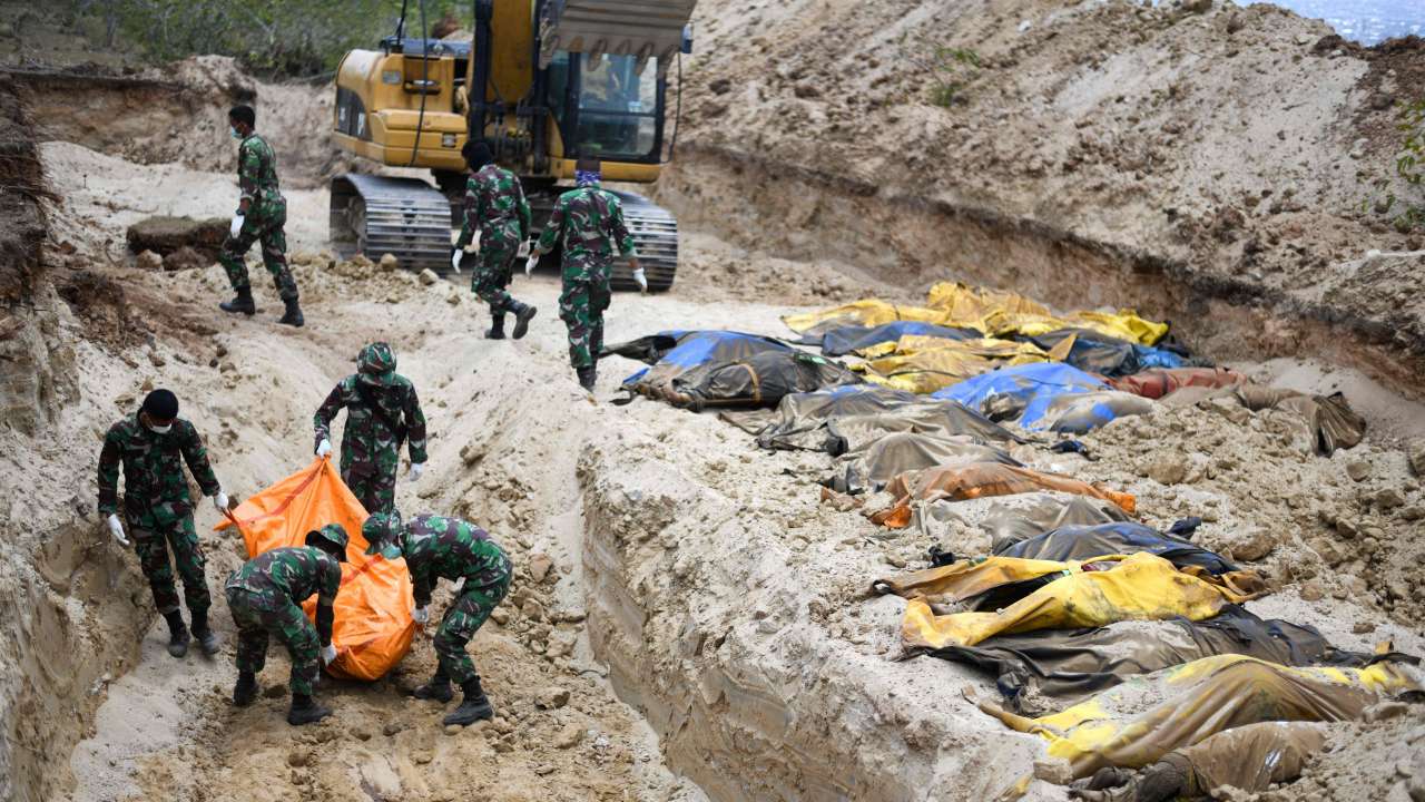Thousands of people are believed to trapped under rubble