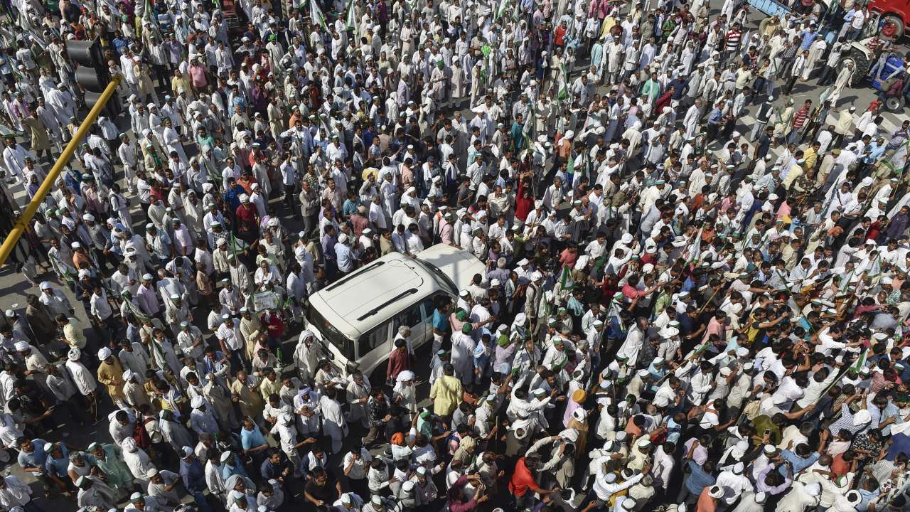 Protests in full force