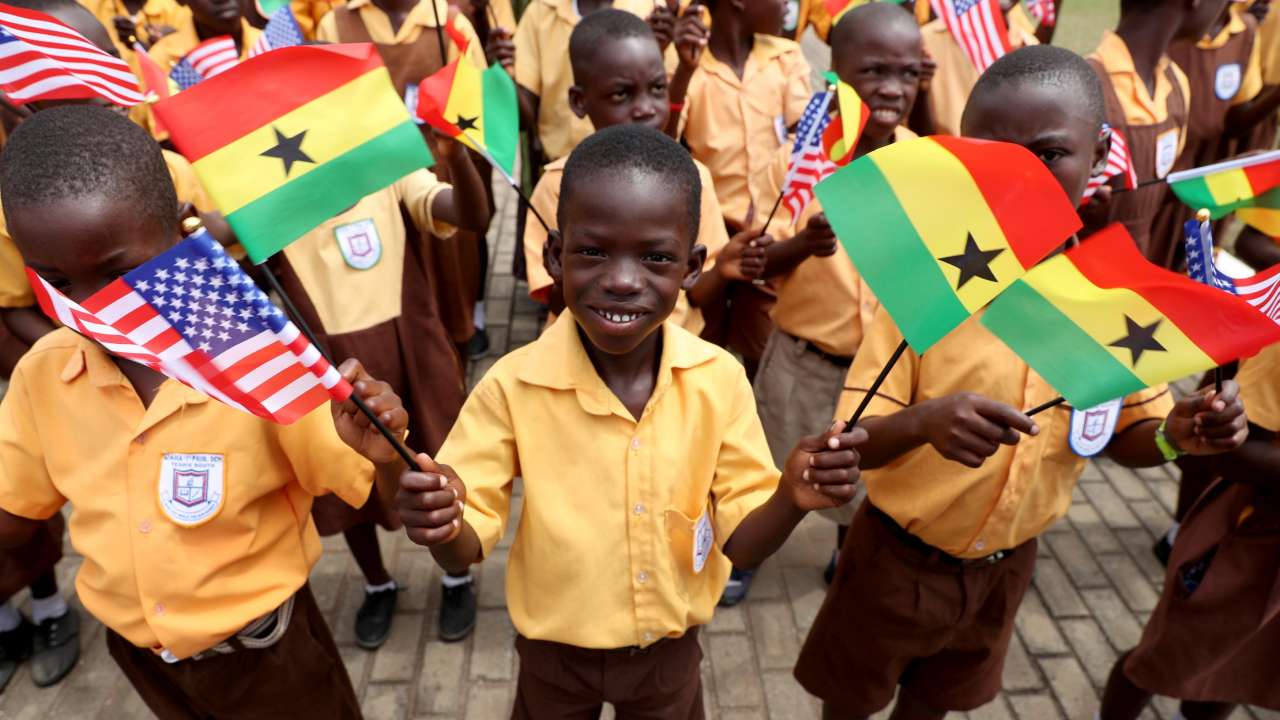 Melania Trump in Ghana Pic 1