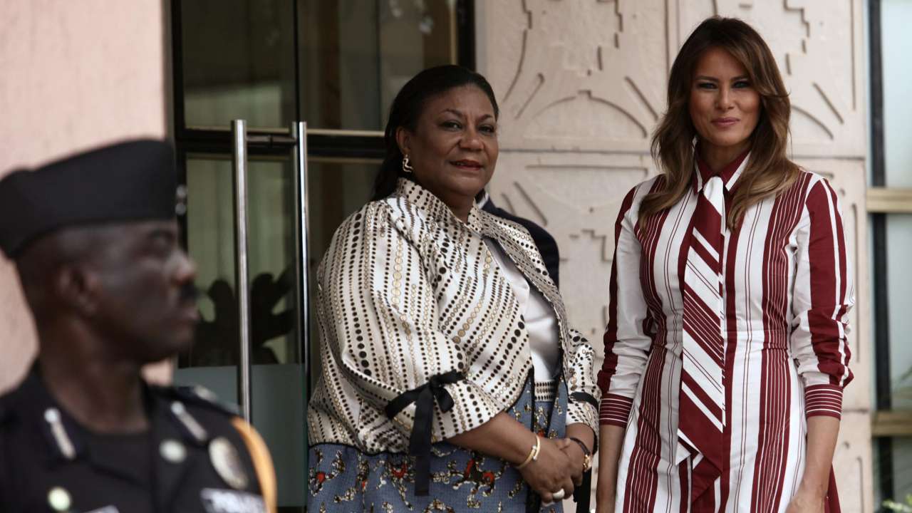 Melania Trump in Ghana Pic 3