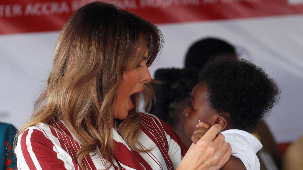 Melania Trump in Ghana Pic 9