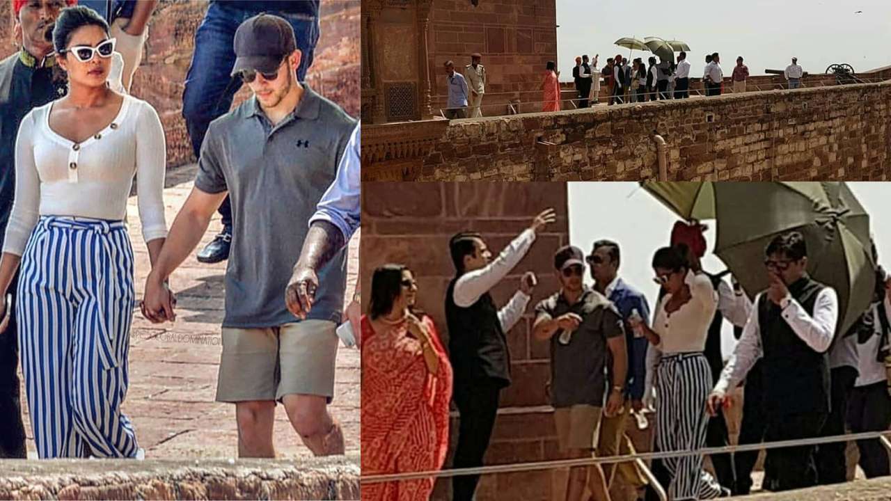 Priyanka takes Nick to Mehrangarh Fort