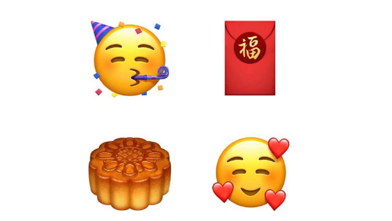New emojis include moon cake, red gift envelope and nazar amulet