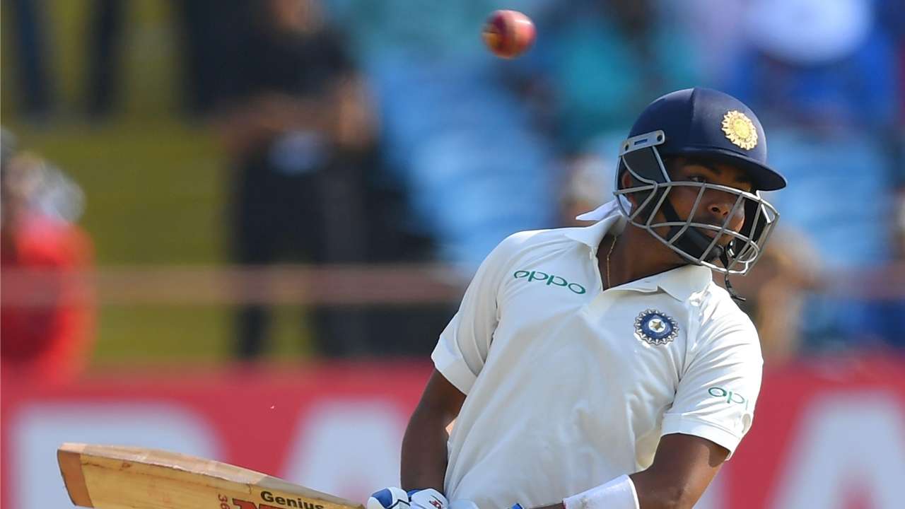 India vs West Indies 1st Test Prithvi Shaw kicks off Test career with