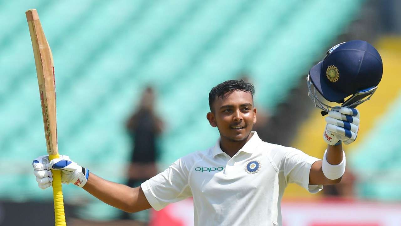India vs West Indies 1st Test: Prithvi Shaw smashes century on Test debut, clinches more records on the way to glory
