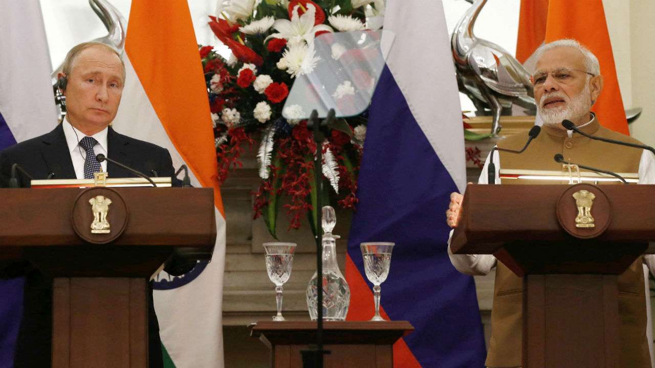 India, Russia Ink Mega Defence Deal, PM Modi Says 'India Gives Priority ...