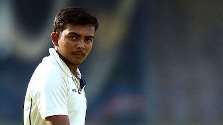 Prithvi Shaw: Player No. 293 for India