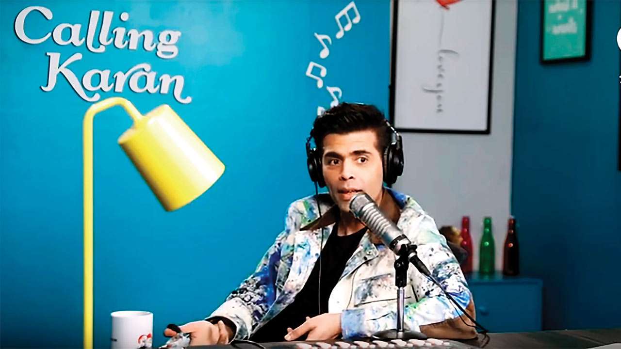 Karan Johar gives style tips on his radio show